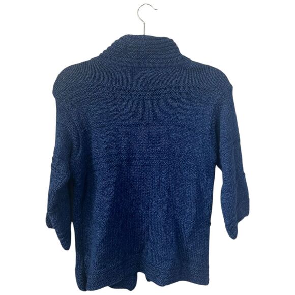 Carraig Donn 100% Merino Wool Knit Cardigan Sweater Open Front Womens Sz XS/S - Picture 1 of 4